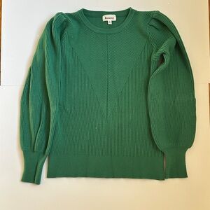 Emerald Green Crew Neck Sweater